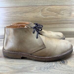Astorflex Desert Chukka Boot Mens 10 EU 43 Tan Nubuck Leather Old Money Casual